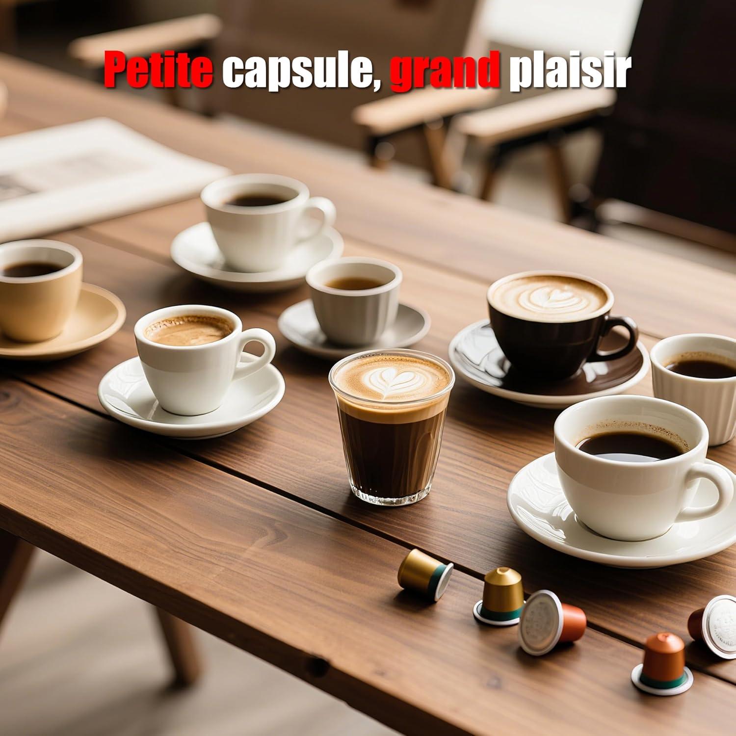 image:imageST551 Machine caf 3 en 1 pour Nespresso Originalpour Dolce Gusto et le caf moulu rservoir deau dune capacit de 600 ml