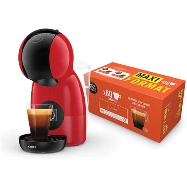 image:imageMachine a Cafe KRUPS Nescaf Dolce Gusto 60 capsules de caf lungo Cafetiere multiboissons 15 bars Piccolo XS YY5129FD