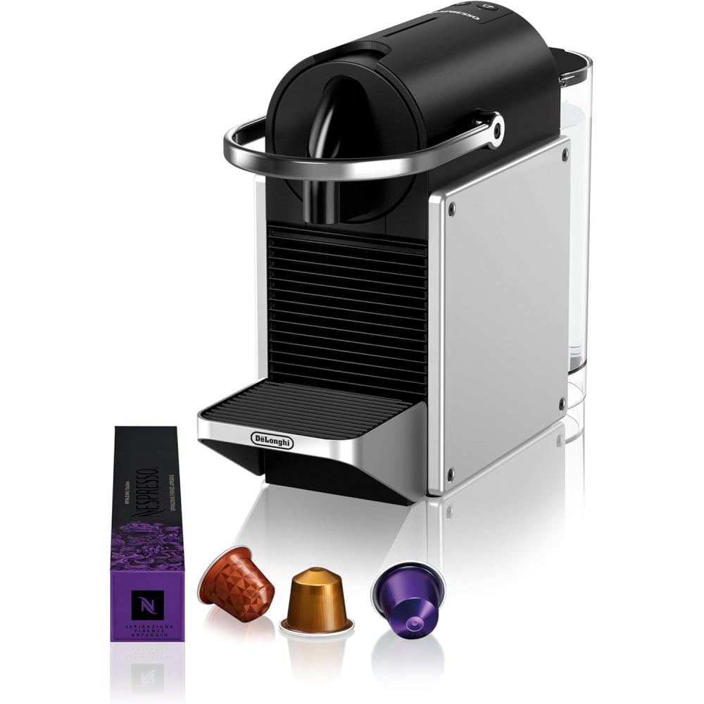 image:imageNespresso Machine caf Delonghi Pixie Bleu EN127BLSilver